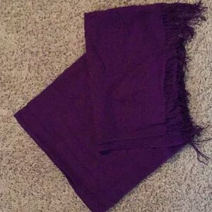 Purple scarf